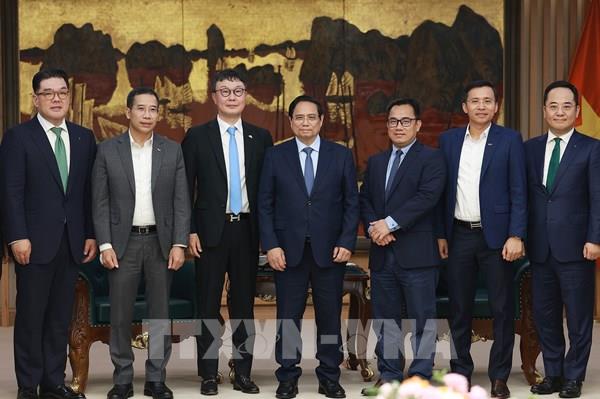 Thủ tướng Phạm Minh Chính đề nghị các Tập đoàn Hàn Quốc chia sẻ, hợp tác trong lĩnh vực tài sản mã hóa