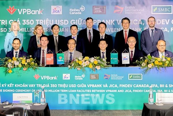 VPBank huy động 350 triệu USD từ các định chế tài chính toàn cầu