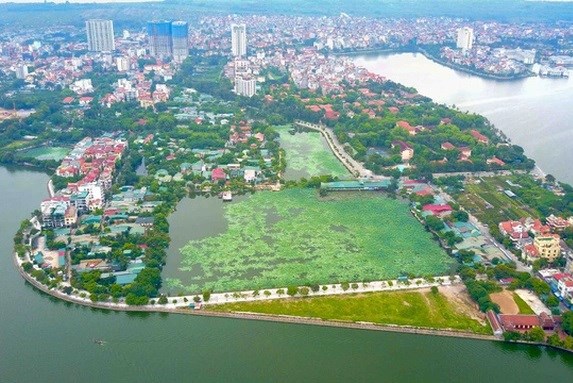 Hà Nội công bố quy hoạch chi tiết khu vực trục không gian trung tâm bán đảo Quảng An