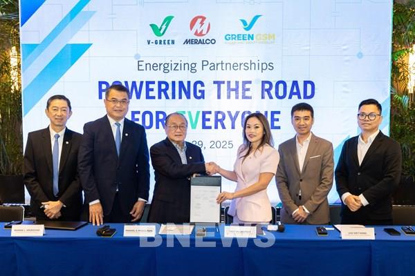 V-Green và GSM hợp tác với Meralco phát triển hạ tầng xe điện ở Philippines