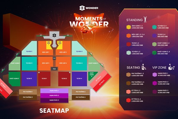 Moments of Wonder chính thức bán vé từ 1/8: Khai hoả cuộc đua săn vé