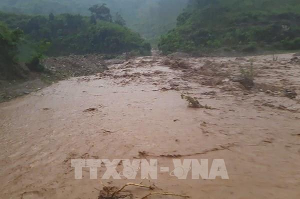 Lũ quét, sạt lở khiến 10 người tử vong, mất tích ở Điện Biên