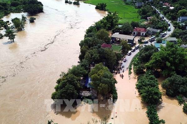 Đảm bảo an toàn đê điều ứng phó với lũ trên sông Mã