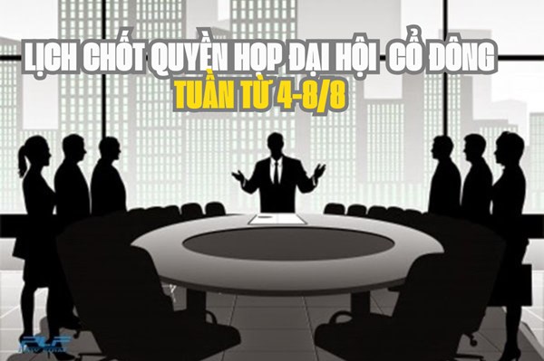 Tin chứng khoán: 16 doanh nghiệp chốt quyền họp đại hội cổ đông tuần tới