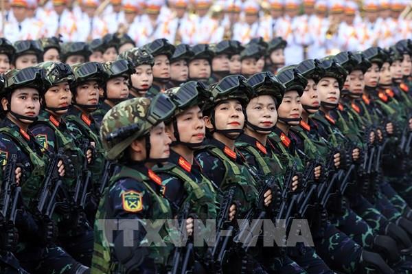 Tổng hợp luyện diễu binh, diễu hành Lễ kỷ niệm 80 năm Cách mạng tháng Tám và Quốc khánh 2/9