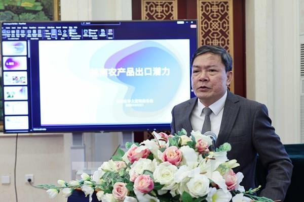 Kết nối giao thương giữa doanh nghiệp thương mại nông sản Việt - Trung