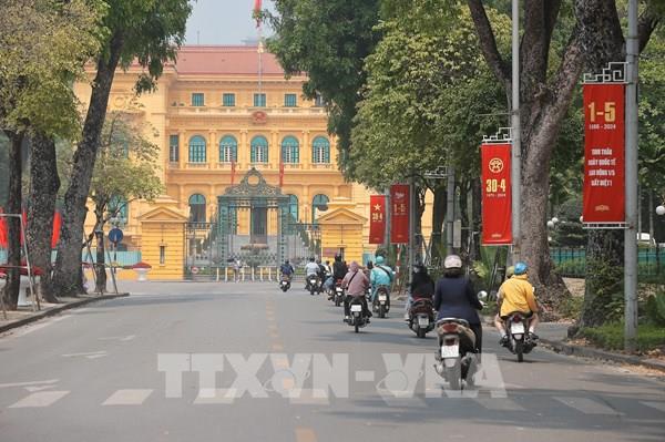 Hà Nội phân luồng giao thông trên nhiều tuyến phố từ ngày 7-10/8