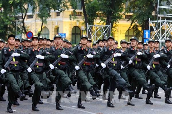 Công an Hà Nội tổng duyệt các hoạt động chào mừng 80 năm Quốc khánh 2/9