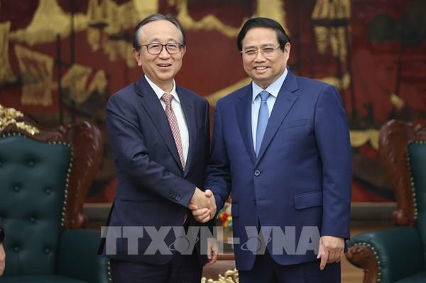 Thủ tướng Phạm Minh Chính tiếp Tổng giám đốc Tập đoàn tài chính MUFG, Nhật Bản