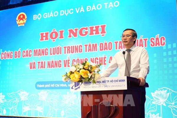Công bố 6 Mạng lưới trung tâm đào tạo xuất sắc và tài năng về công nghệ 4.0