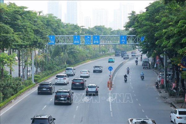 Hà Nội: Điều chỉnh tổ chức giao thông đường Nguyễn Hoàng Tôn đoạn từ Lạc Long Quân đến đường Võ Chí Công