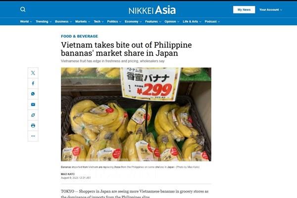 Trái cây Việt Nam đang có lợi thế tại Nhật Bản