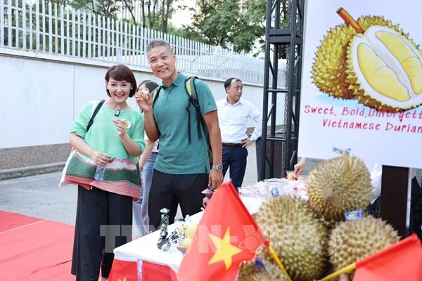 Quảng bá sầu riêng tại Lễ hội sầu riêng ASEAN-Trung Quốc