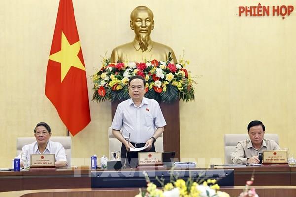 Khai mạc Phiên họp thứ 48 của Ủy ban Thường vụ Quốc hội