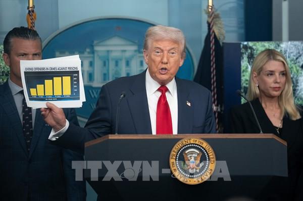 Tổng thống Mỹ ban bố tình trạng khẩn cấp tại thủ đô Washington, điều động Vệ binh Quốc gia