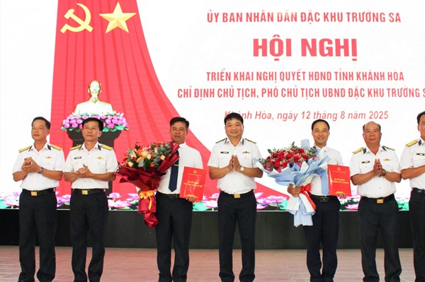 Ông Phạm Thanh Liêm được chỉ định giữ chức Chủ tịch UBND Đặc khu Trường Sa
