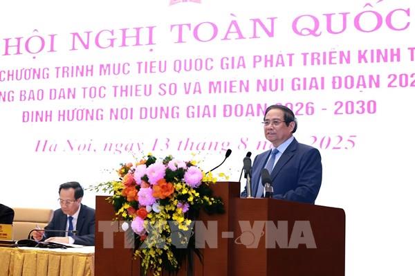 Thủ tướng chỉ đạo tăng tốc phát triển kinh tế - xã hội vùng dân tộc thiểu số