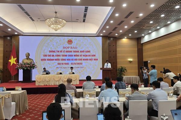 Ngày 19/8 sẽ đồng loạt khánh thành, khởi công 250 dự án, công trình trên cả nước