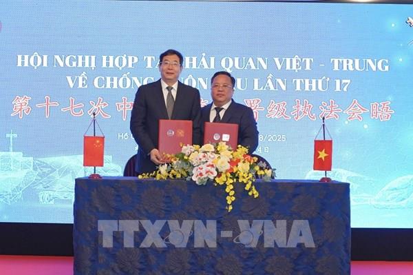 Hải quan Việt Nam - Trung Quốc tăng cường hợp tác chống buôn lậu