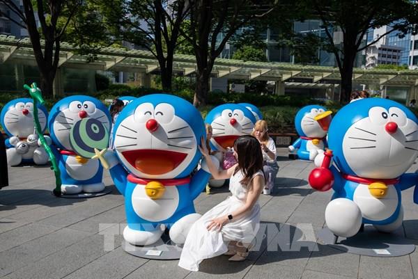 Đội quân Doraemon "đổ bộ” Roppongi Hill sầm uất của Tokyo