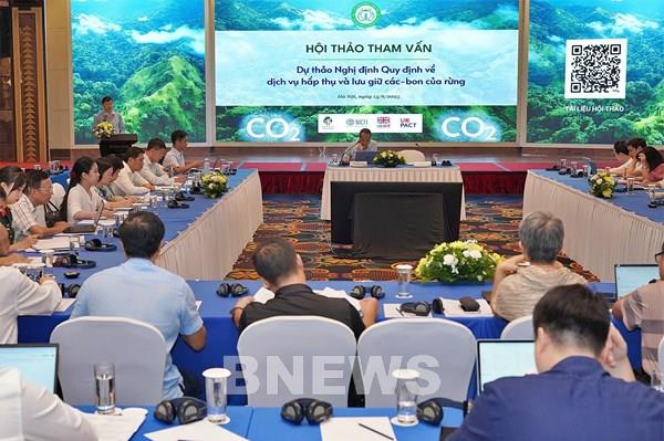 Huy động nguồn tài chính trong dịch vụ hấp thụ và lưu giữ carbon rừng
