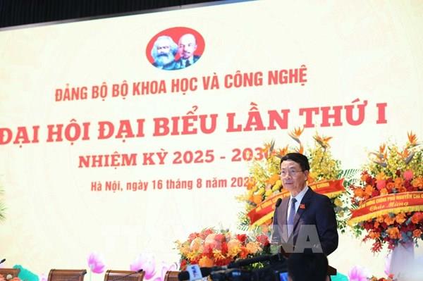 Khoa học, công nghệ, đổi mới sáng tạo và chuyển đổi số sẽ đóng góp 50% GDP