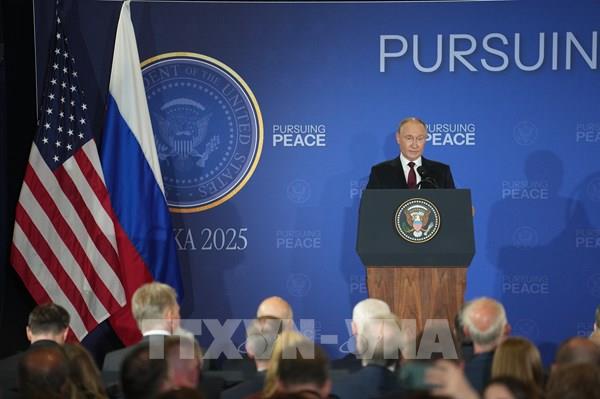 Tổng thống Nga đánh giá tích cực về hội nghị thượng đỉnh tại Alaska