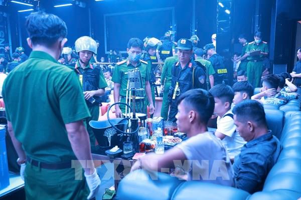 Phát hiện 145 người dương tính với ma túy tại 2 cơ sở kinh doanh dịch vụ