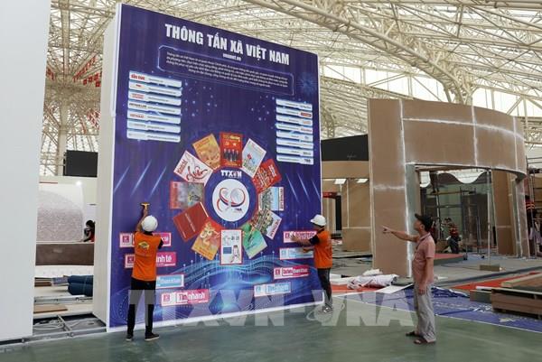 Không khí gấp rút tại Triển lãm kỷ niệm 80 năm Ngày Quốc khánh