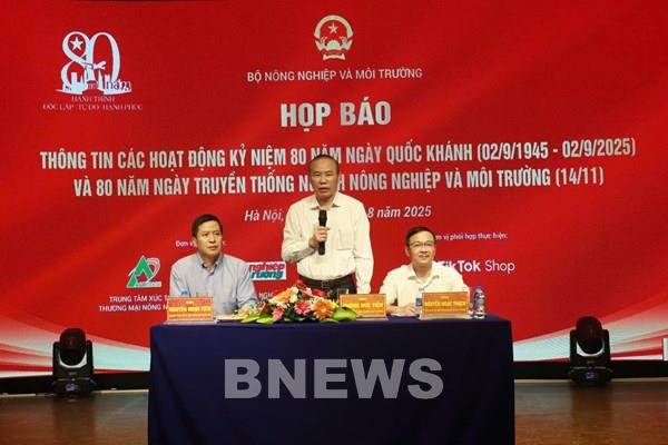Tôn vinh thành tựu 80 năm ngành nông nghiệp và môi trường