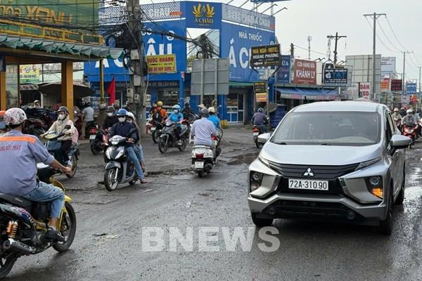 Khắc phục tình trạng ùn tắc giao thông trên Quốc lộ 51