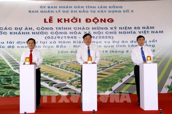 Lâm Đồng khởi động khu tái định cư cho dự án đường sắt tốc độ cao Bắc – Nam