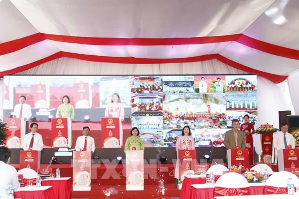 Bắc Ninh khánh thành tòa T1, T2 Dự án Khu nhà ở xã hội Quế Võ Hillview