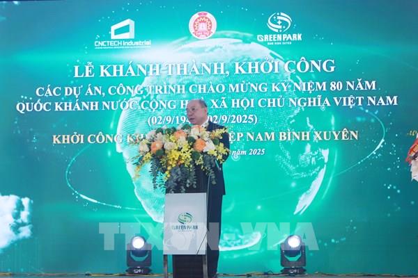 Khởi công khu công nghiệp Nam Bình Xuyên Green Park