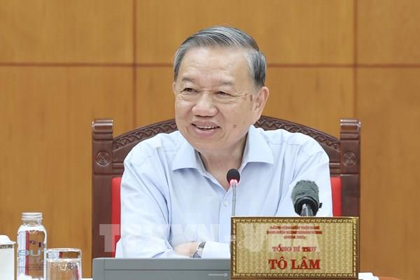 Tổng Bí thư Tô Lâm: Công tác chuẩn bị, tổ chức Lễ kỷ niệm, diễu binh, diễu hành phải thật sự chu đáo, an toàn