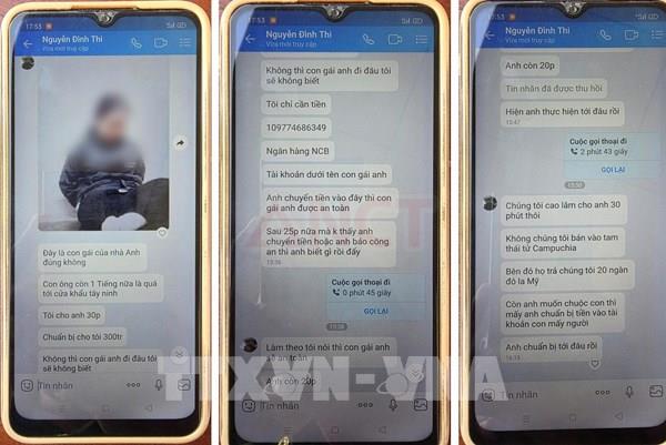 Giải cứu thiếu nữ bị lừa đảo, “bắt cóc online”