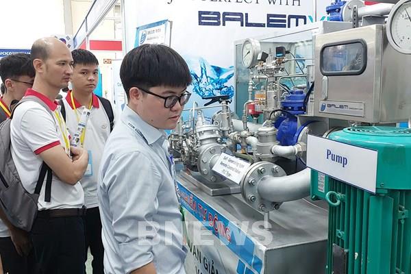 Nhiều công nghệ tiên tiến được giới thiệu tại Tuần lễ ngành nước Việt Nam