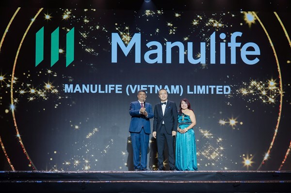 Manulife Việt Nam được xếp hạng là “Nơi làm việc tốt nhất châu Á”