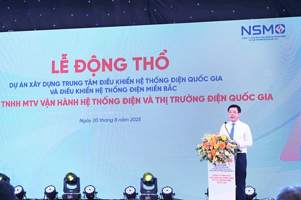 Động thổ dự án Trung tâm điều khiển hệ thống điện quốc gia