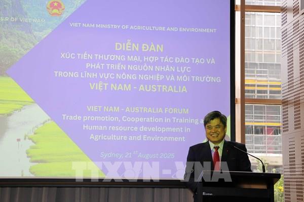 Việt Nam và Australia hợp tác phát triển nông nghiệp và môi trường