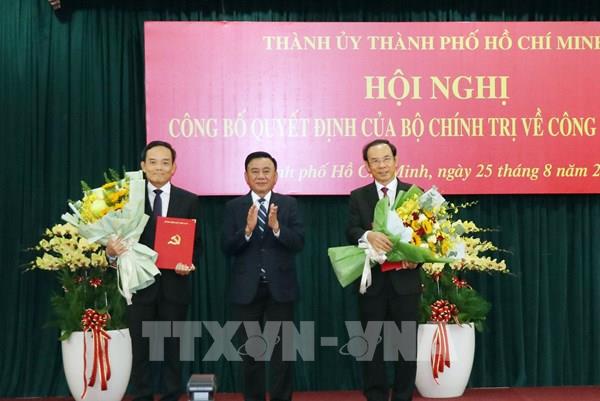 Đồng chí Trần Lưu Quang giữ chức Bí thư Thành ủy Thành phố Hồ Chí Minh