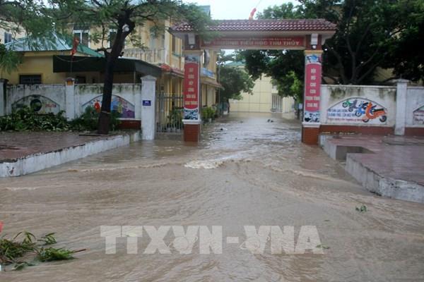 Cập nhật mới nhất về thiệt hại do bão số 5 tại các địa phương
