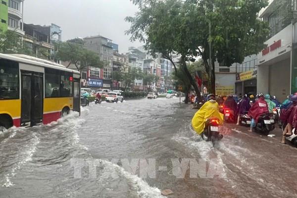 Thời tiết ngày 31/8: Hà Nội có mưa rào và dông