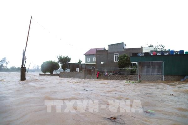 Ảnh hưởng bão số 5: Hơn 16.000 ha cây trồng ở Bắc Trung Bộ bị ngập úng