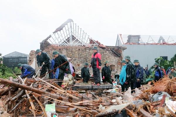 Ninh Bình tập trung khắc phục hậu quả bão số 5