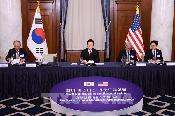 30 tập đoàn hàng đầu Hàn Quốc cam kết đầu tư 150 tỷ USD vào Mỹ
