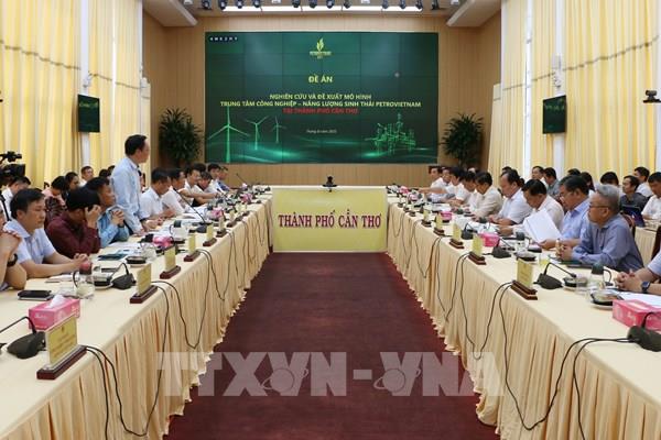 Thống nhất nghiên cứu Đề án Trung tâm công nghiệp - năng lượng sinh thái