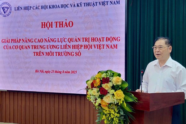 Chuyển đổi số nâng cao hiệu quả quản trị hệ thống Liên hiệp Hội