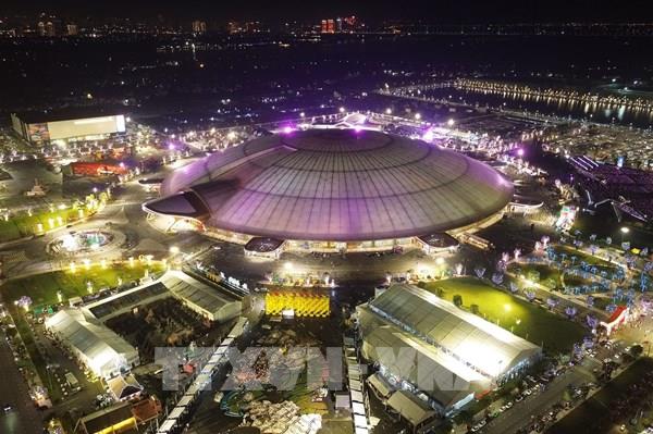 Trung tâm Triển lãm quốc gia sẵn sàng cho ngày khai mạc Triển lãm thành tựu Đất nước 80 năm