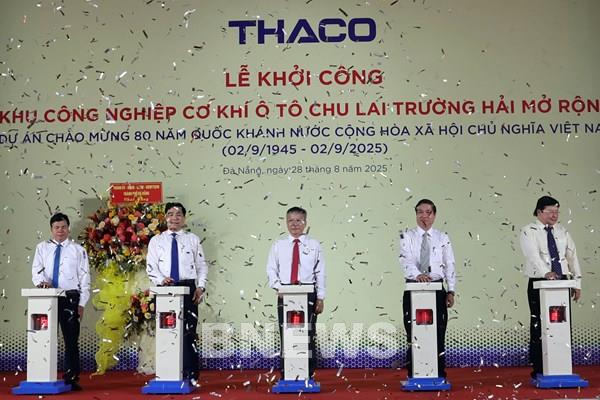 THACO khởi công dự án khu công nghiệp cơ khí ô tô 8.000 tỷ đồng